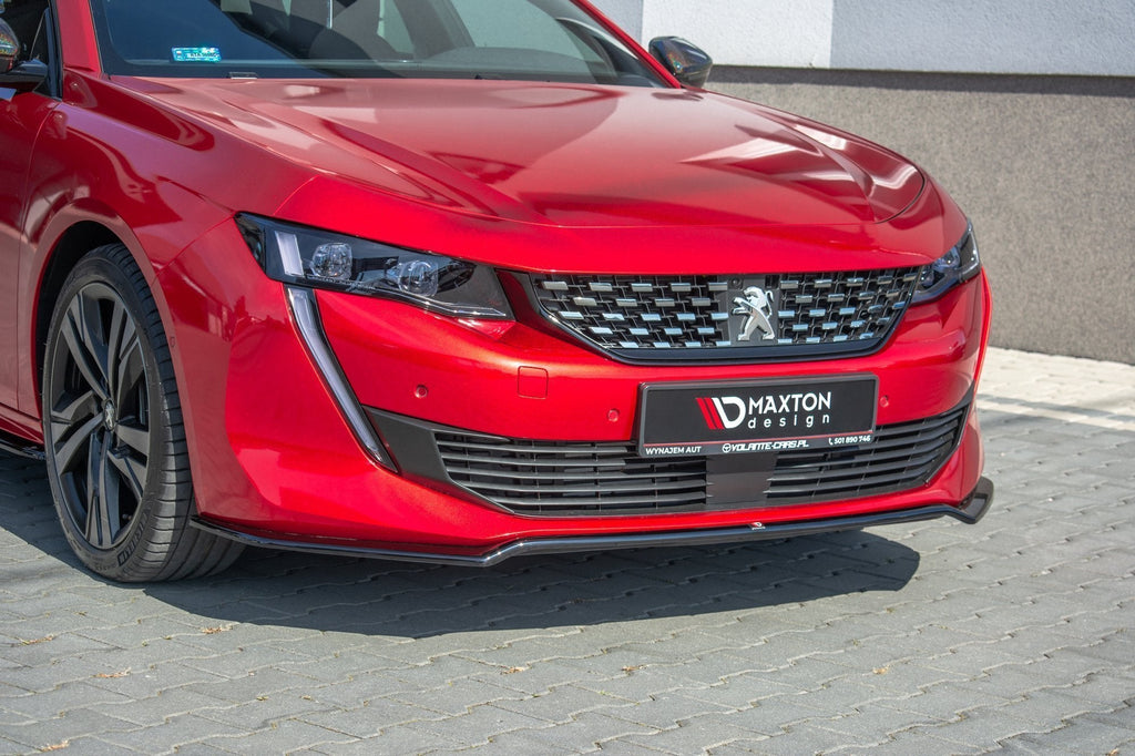 Prelungire splitter bara fata Peugeot 508 Mk2 SW 2018- v1 - Maxton Design