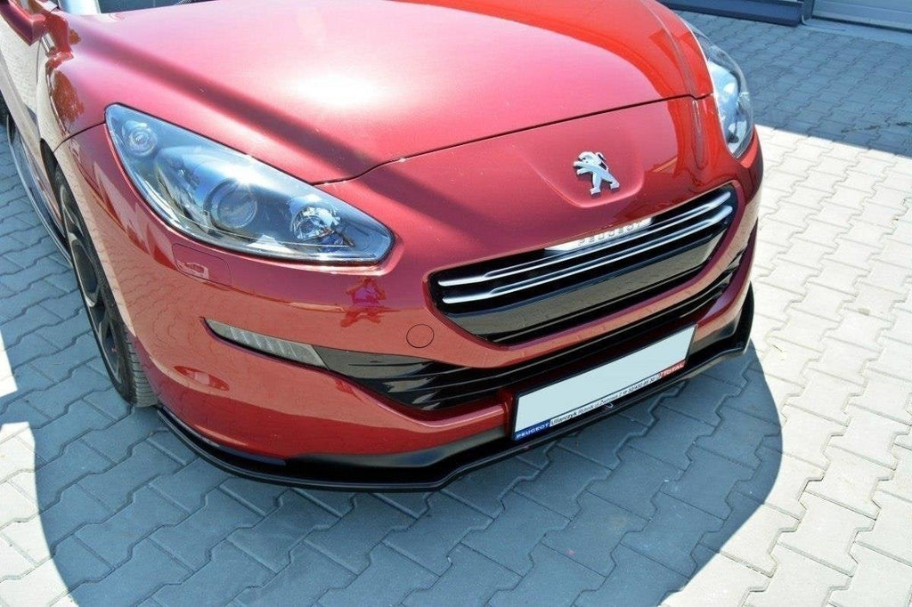Prelungire splitter bara fata Peugeot RCZ 2012-2015 v4 - Maxton Design