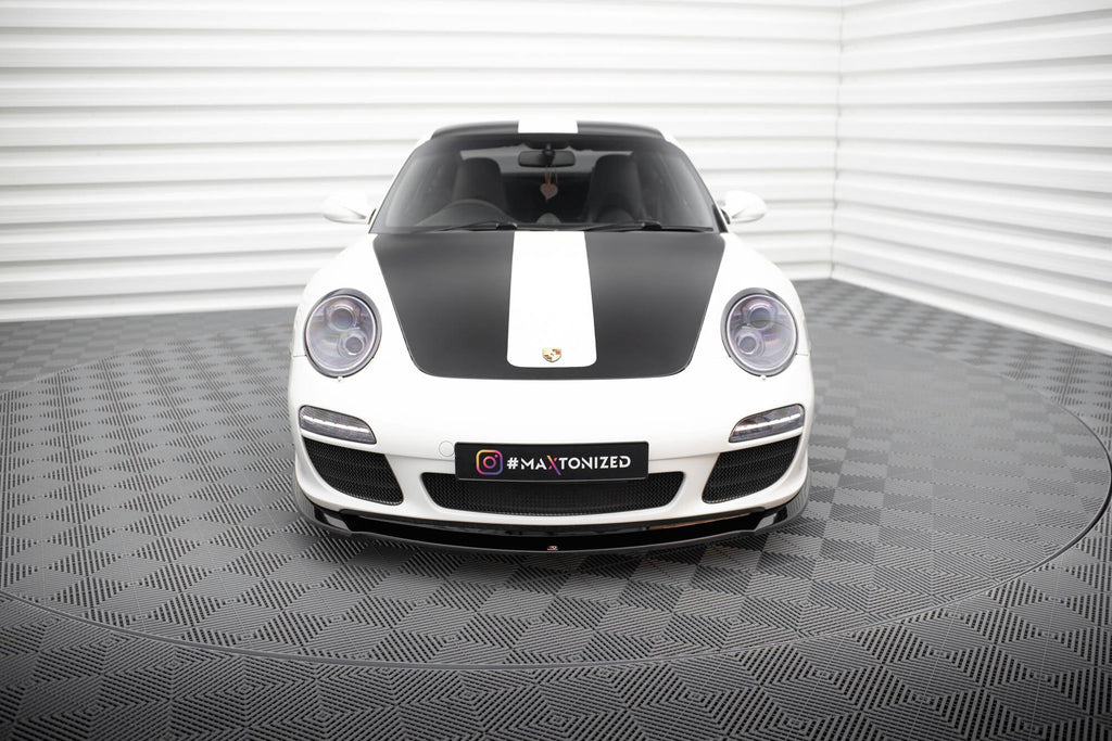 Prelungire splitter bara fata Porsche 911 Carrera 997 Facelift 2009-2012 v3 - Maxton Design