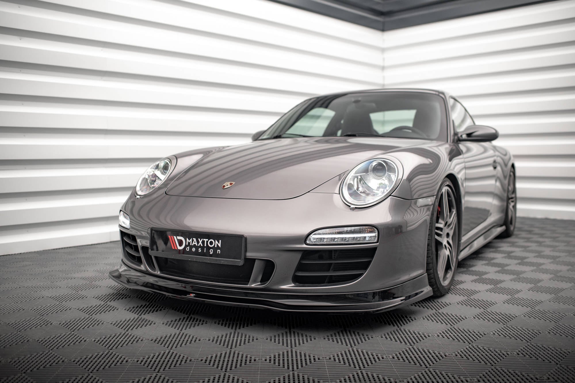 Prelungire splitter bara fata Porsche 911 Carrera GTS 997 Facelift 2009-2011 v3 - Maxton Design