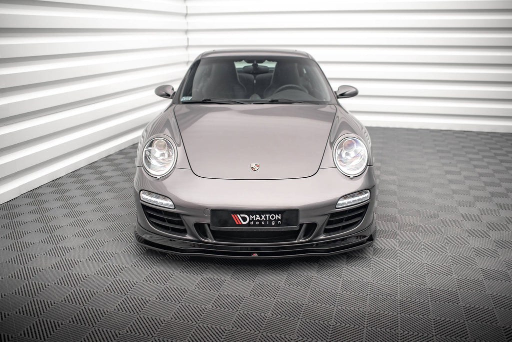 Prelungire splitter bara fata Porsche 911 Carrera GTS 997 Facelift 2009-2011 v3 - Maxton Design