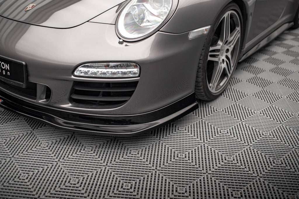 Prelungire splitter bara fata Porsche 911 Carrera GTS 997 Facelift 2009-2011 v3 - Maxton Design