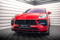 Prelungire splitter bara fata Porsche Macan Mk1 Facelift 2018-2021 v1 - Maxton Design