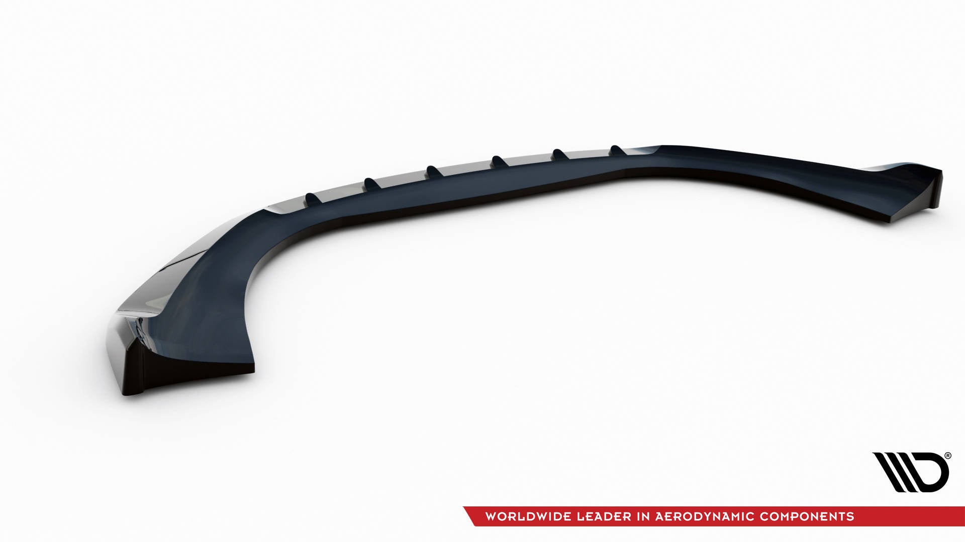 Prelungire splitter bara fata Porsche Macan Mk1 2014-2018 v3 - Maxton Design