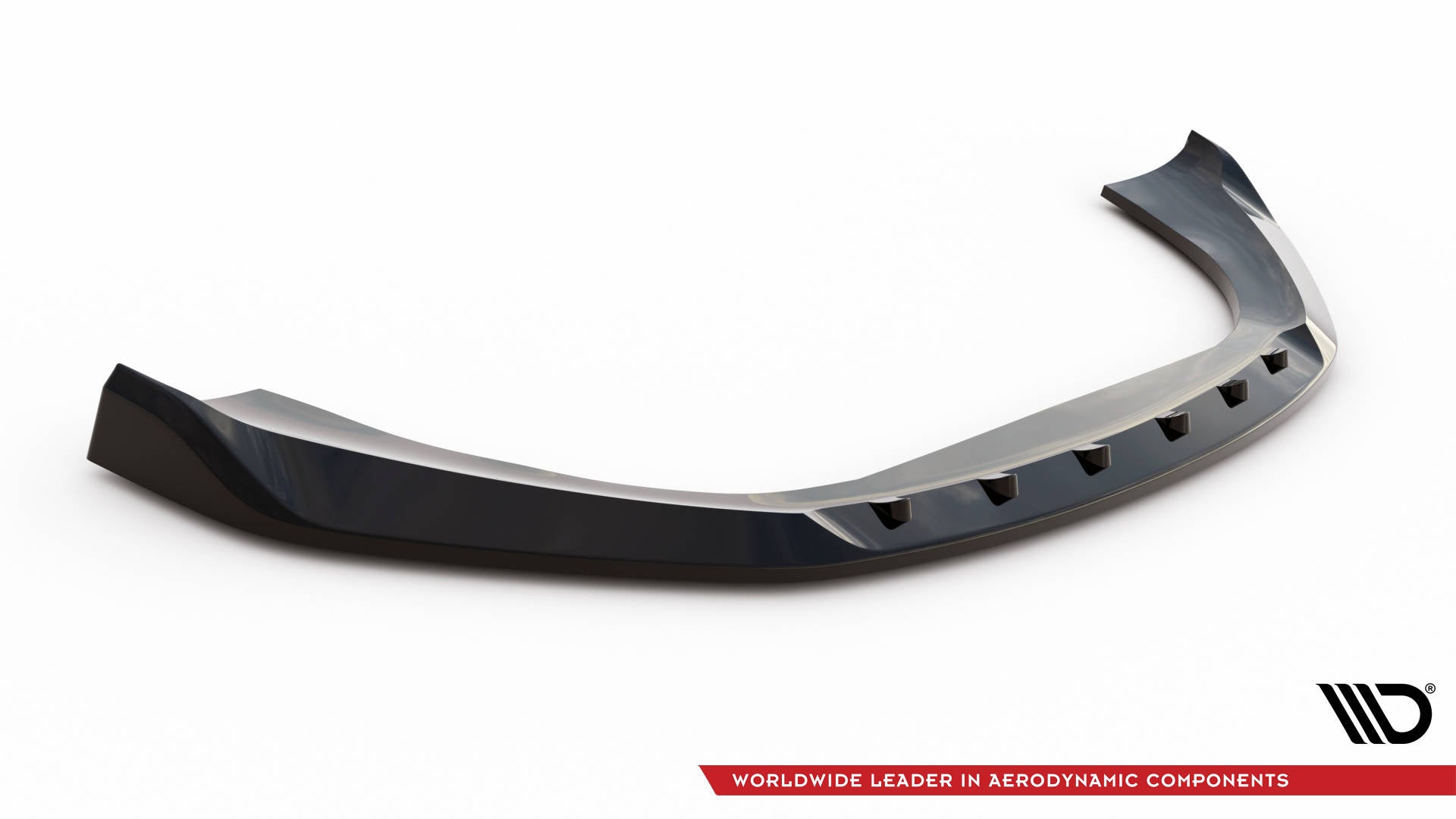 Prelungire splitter bara fata Porsche Macan Mk1 2014-2018 v3 - Maxton Design