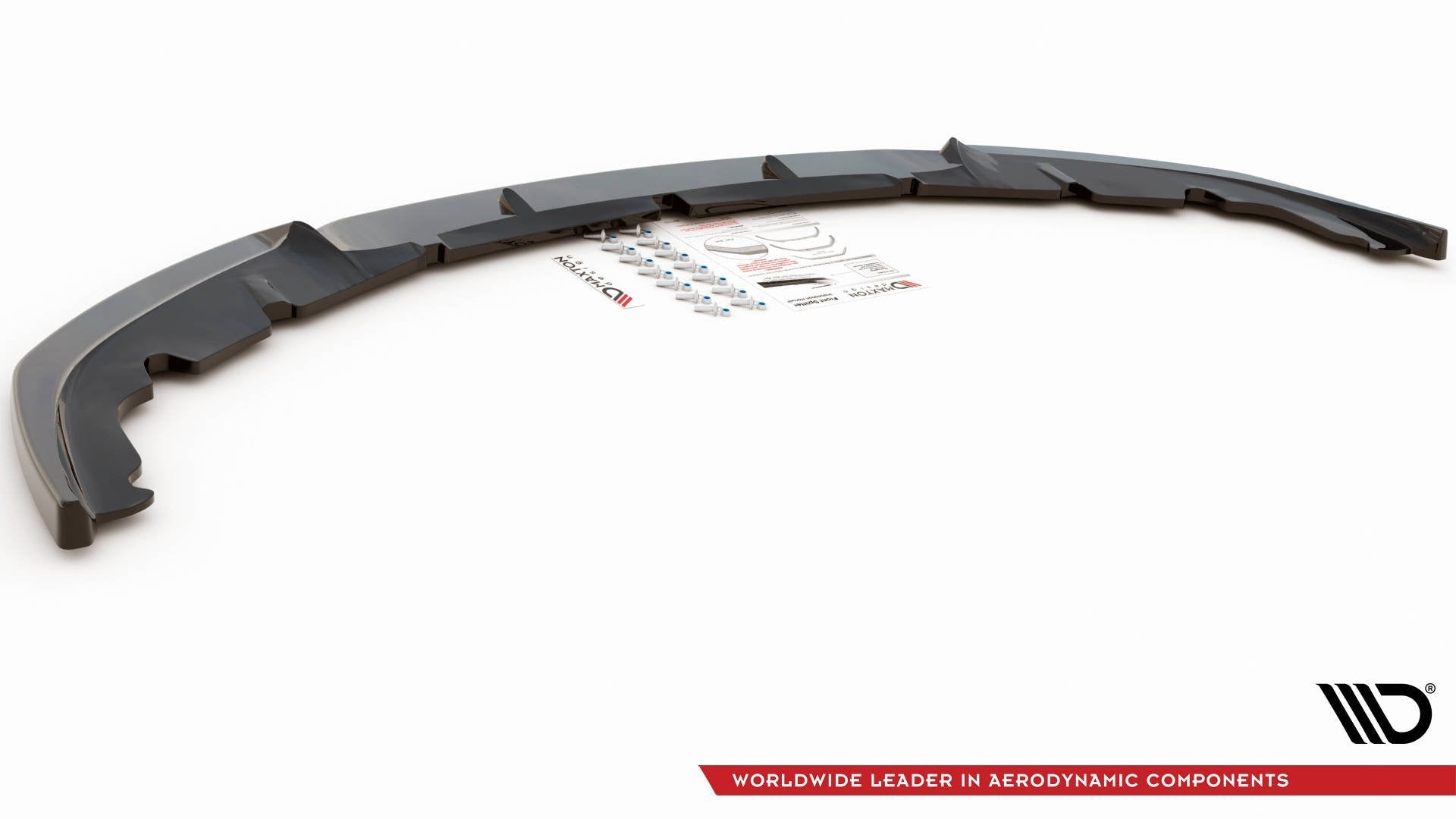 Prelungire splitter bara fata Porsche Panamera Turbo 970 Facelift 2013-2016 v1 - Maxton Design
