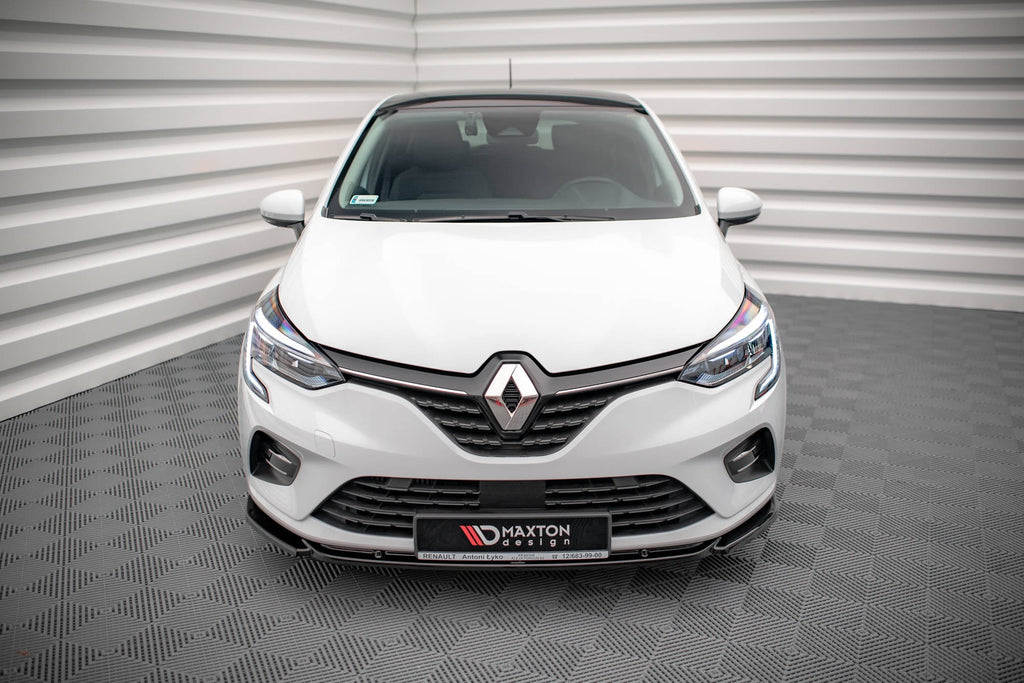 Prelungire splitter bara fata Renault Clio Mk5 2019- v1 - Maxton Design