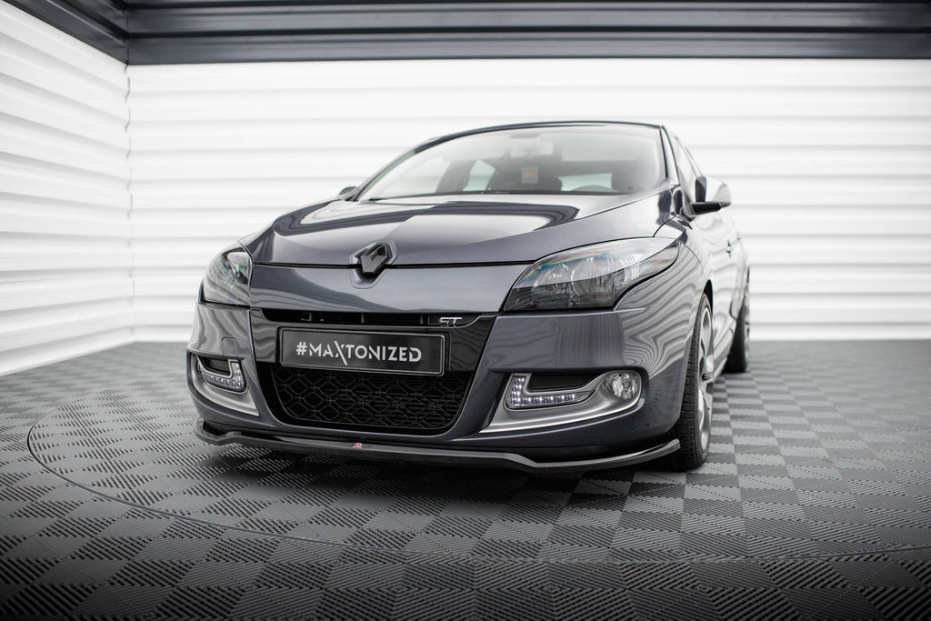 Prelungire splitter bara fata Renault Megane GT Mk3 Facelift 2012-2013 v6 - Maxton Design