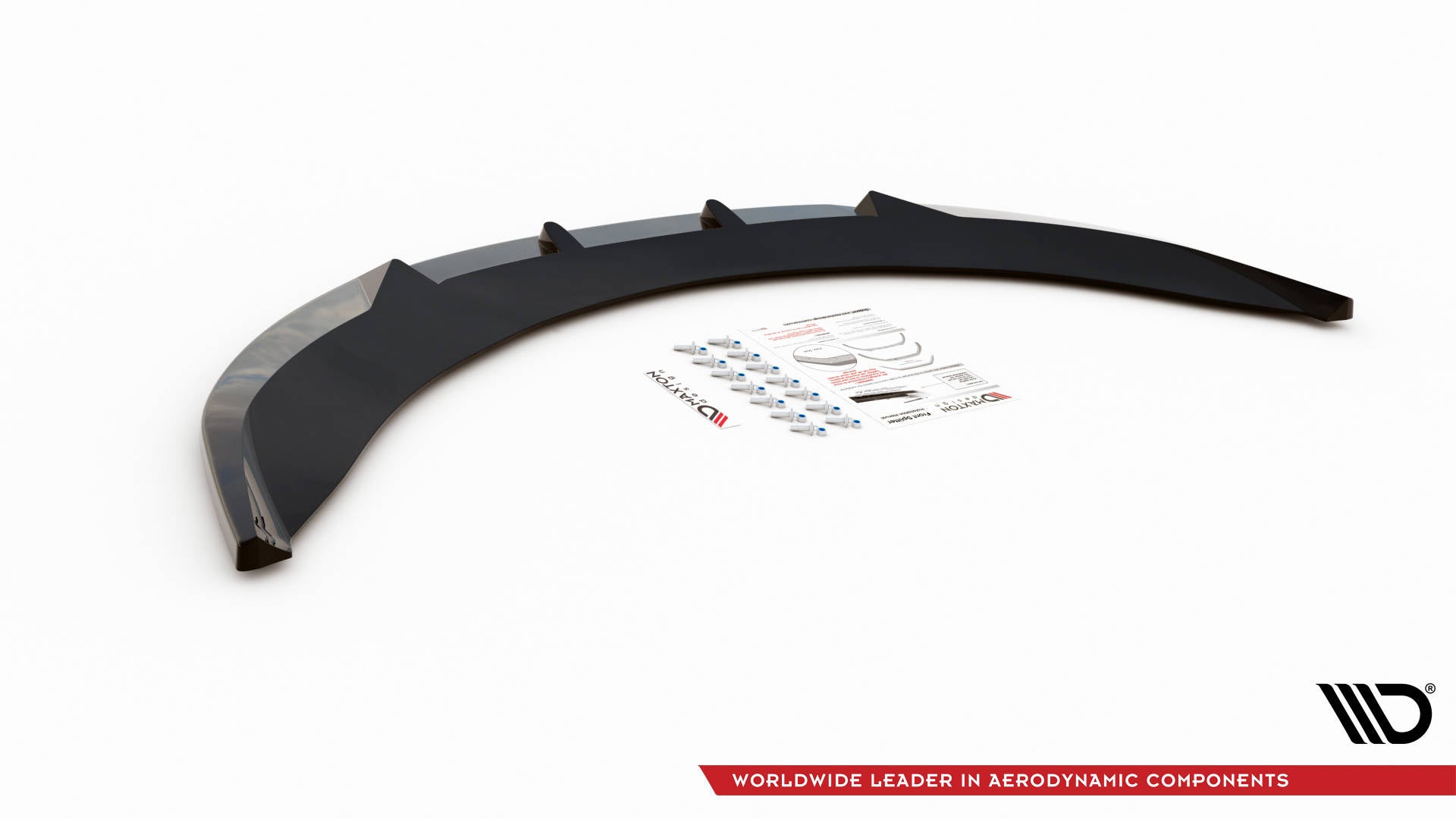 Prelungire splitter bara fata Seat Exeo 2008-2013 v1 - Maxton Design