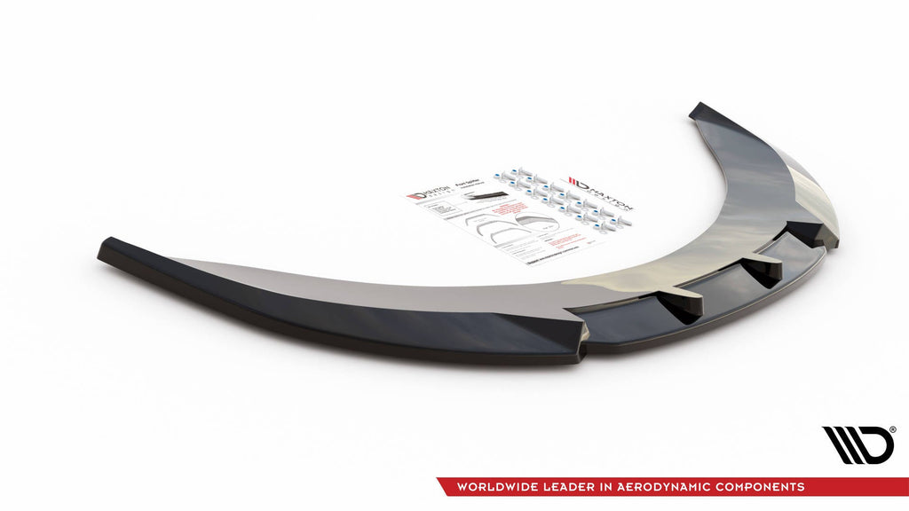 Prelungire splitter bara fata Seat Exeo 2008-2013 v1 - Maxton Design