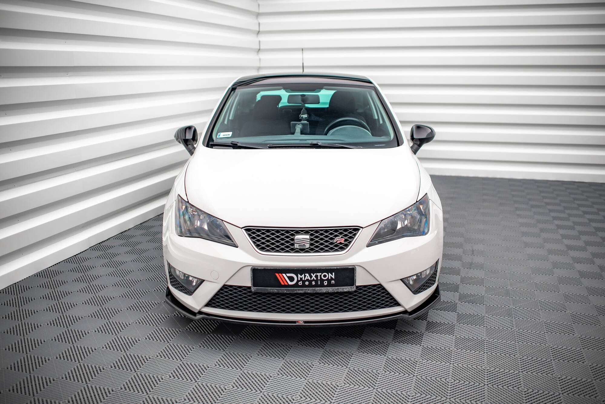 Prelungire splitter bara fata Seat Ibiza FR SC Mk4 Facelift 2012-2017 v1 - Maxton Design