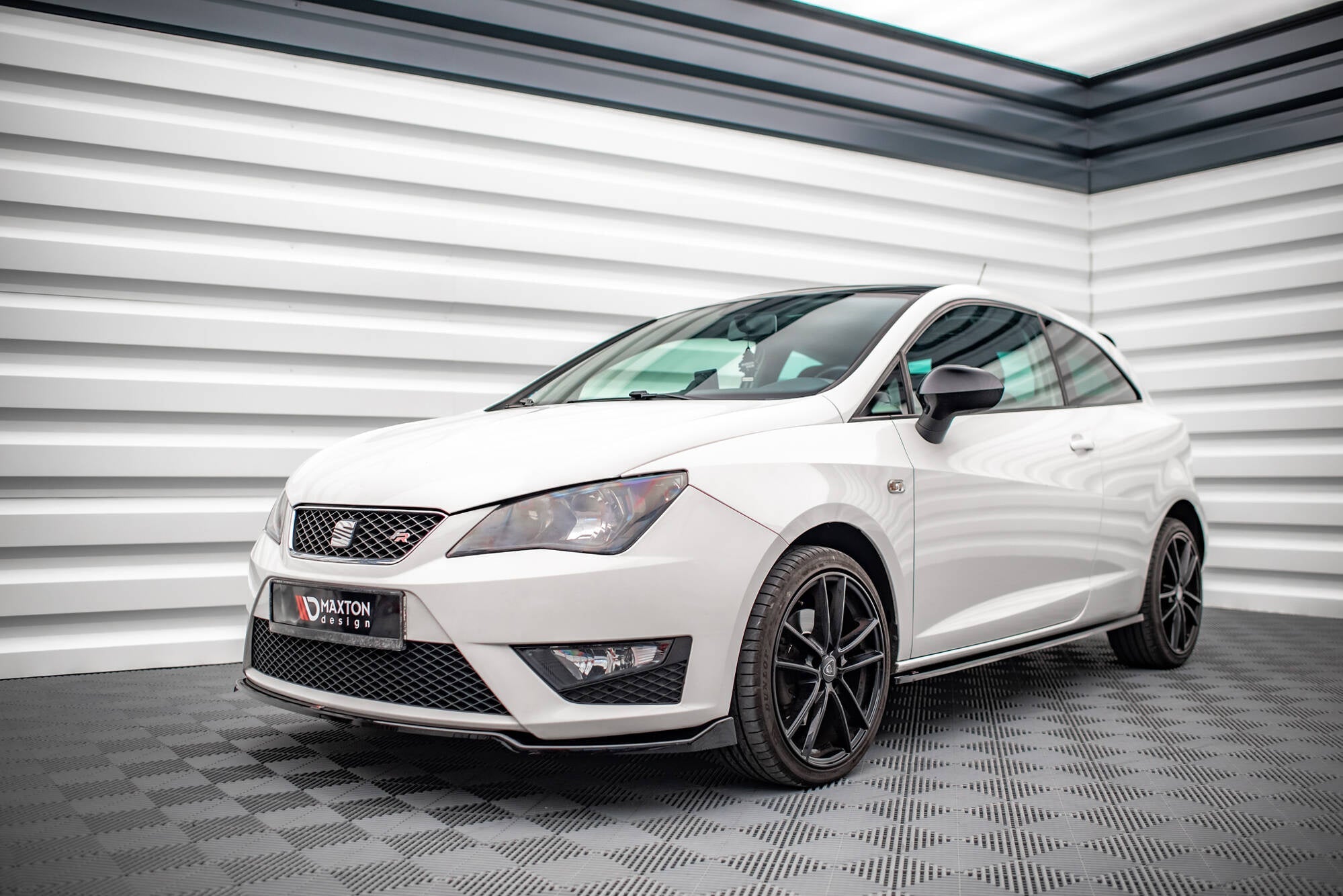 Prelungire splitter bara fata Seat Ibiza FR SC Mk4 Facelift 2012-2017 v1 - Maxton Design