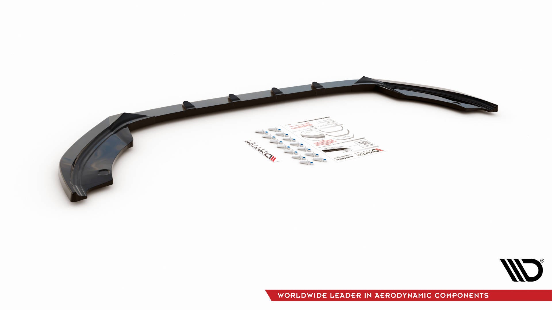 Prelungire splitter bara fata Seat Ibiza Mk5 2017-2021 v1 - Maxton Design