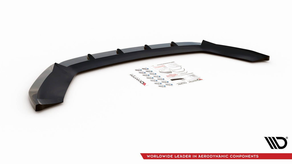 Prelungire splitter bara fata Seat Leon FR Cupra Mk3 2012-2016 v12 - Maxton Design