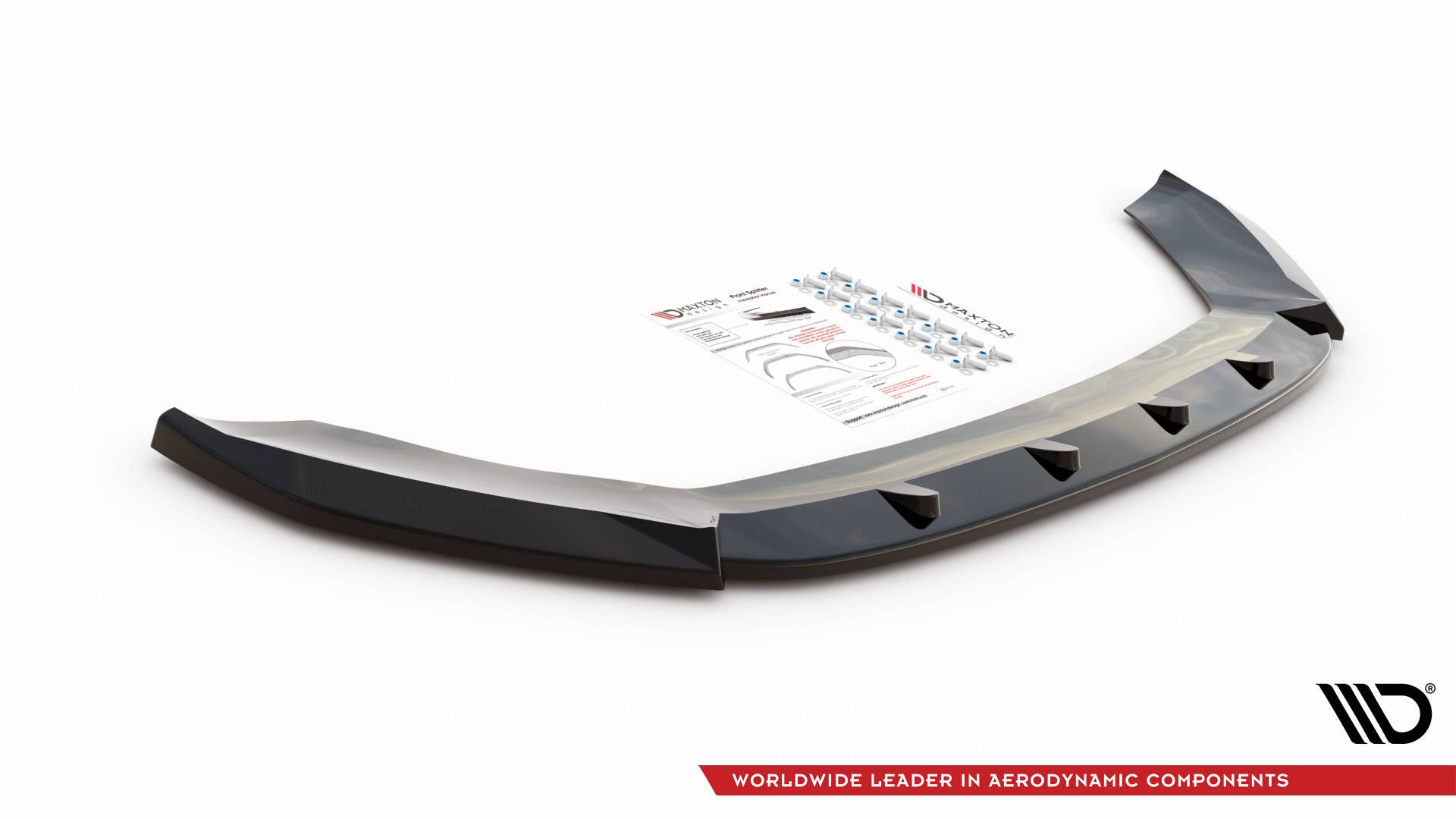 Prelungire splitter bara fata Seat Leon FR Cupra Mk3 2012-2016 v12 - Maxton Design