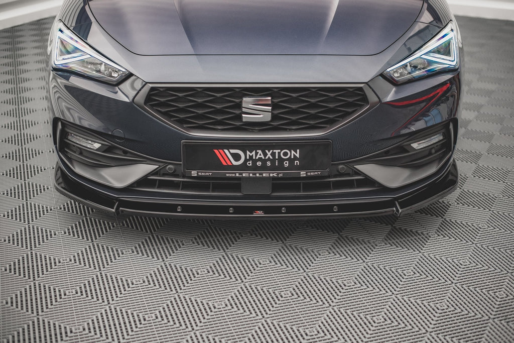 Prelungire splitter bara fata Seat Leon FR Mk4 2020- v10 - Maxton Design