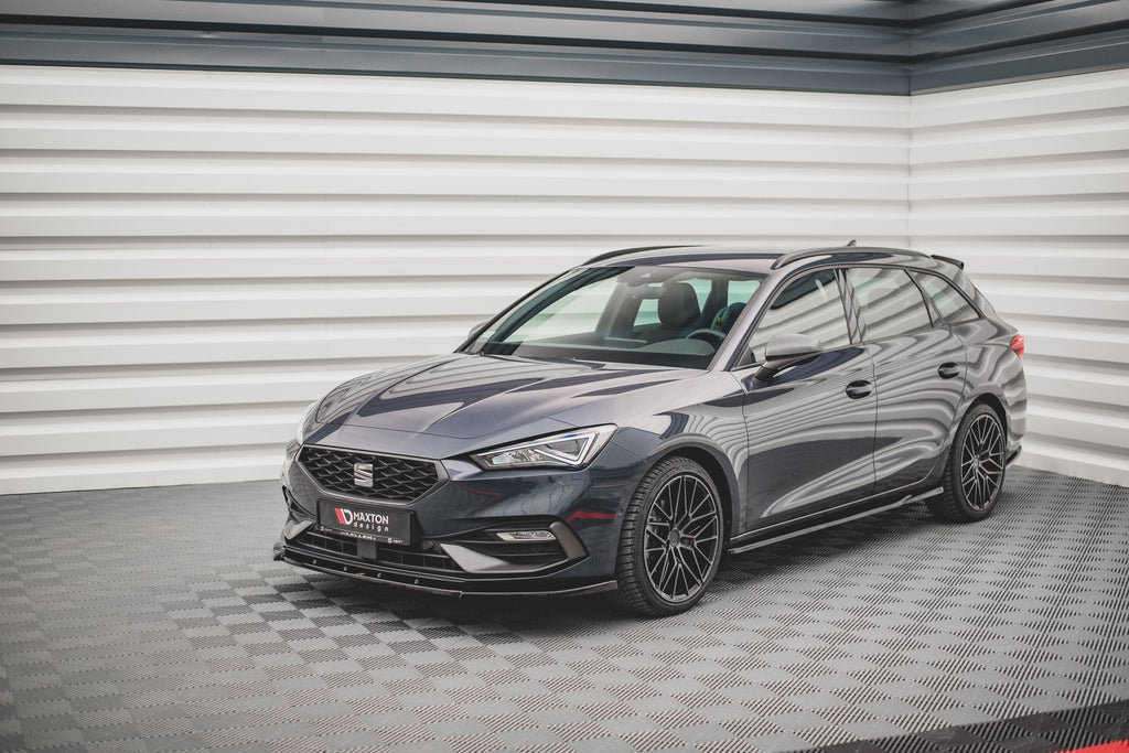 Prelungire splitter bara fata Seat Leon FR Mk4 2020- v10 - Maxton Design