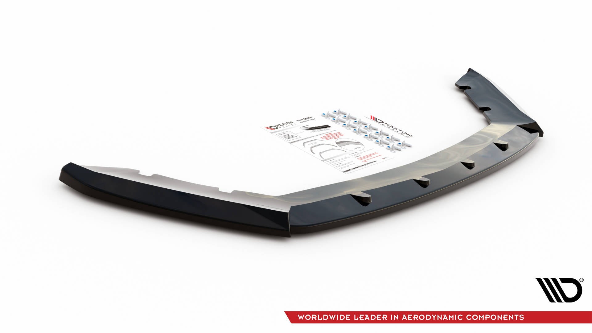 Prelungire splitter bara fata Seat Leon Mk3 2012-2016 v10 - Maxton Design