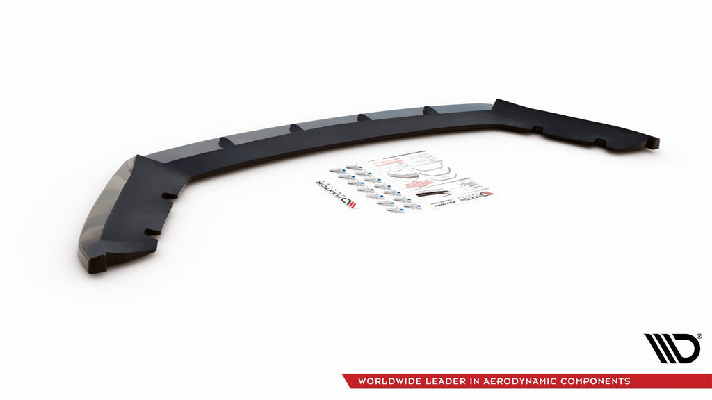 Prelungire splitter bara fata Seat Leon Mk3 2012-2016 v10 - Maxton Design