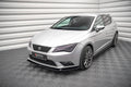 Prelungire splitter bara fata Seat Leon Mk3 2012-2016 v10 - Maxton Design