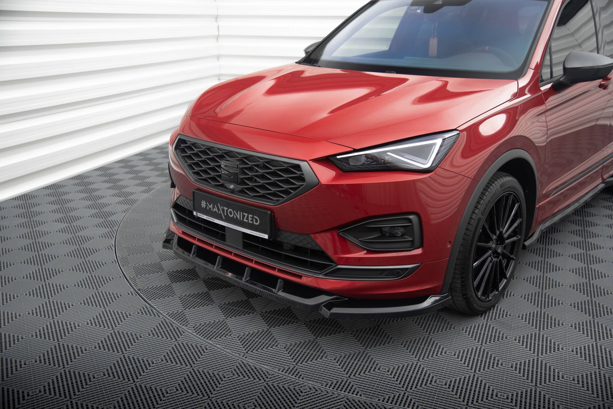 Prelungire splitter bara fata Seat Tarraco FR Mk1 2018- v1 - Maxton Design