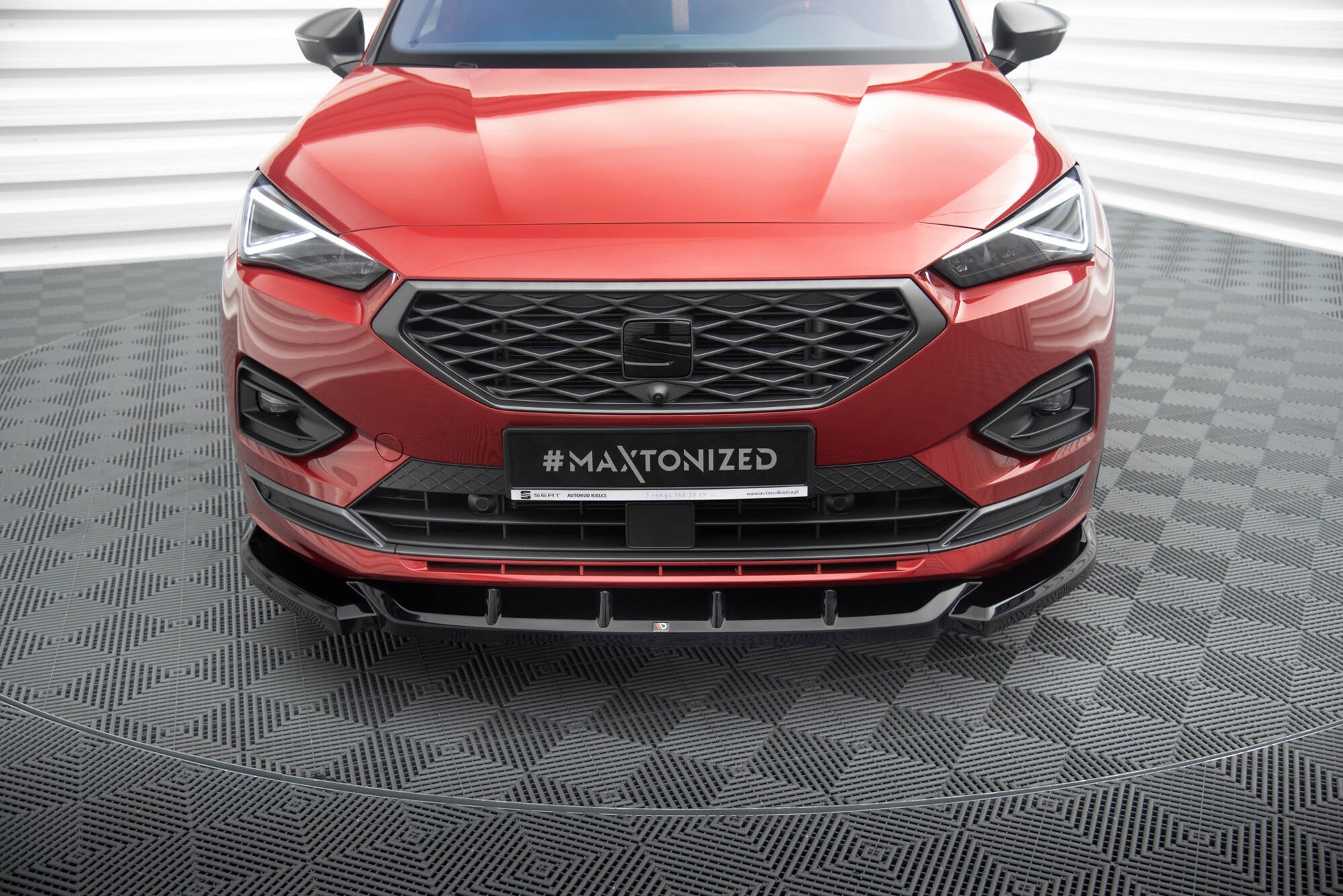 Prelungire splitter bara fata Seat Tarraco FR Mk1 2018- v1 - Maxton Design