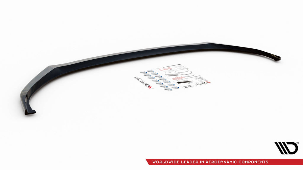 Prelungire splitter bara fata Skoda Enyaq iV 2020- v1 - Maxton Design