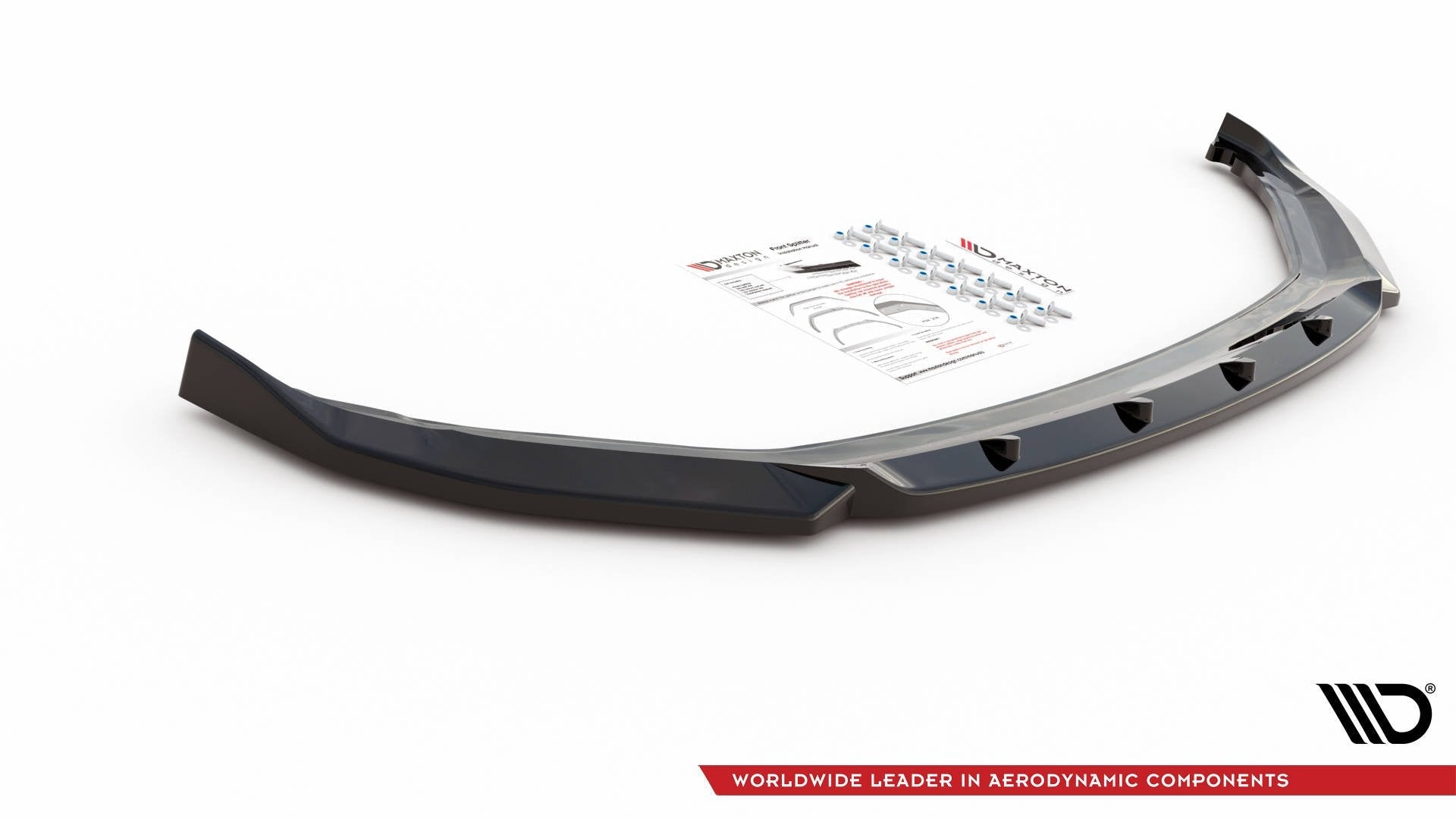 Prelungire splitter bara fata Skoda Kamiq 2019- v1 - Maxton Design