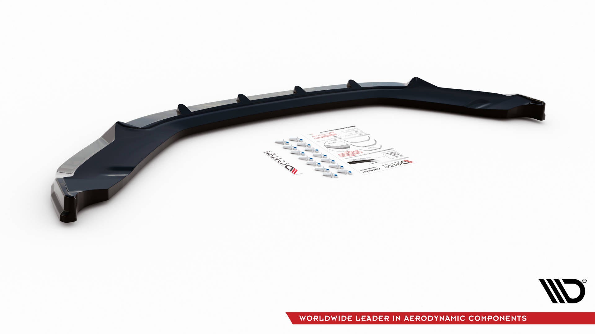 Prelungire splitter bara fata Skoda Kodiaq Mk1 Facelift 2019- v2 - Maxton Design
