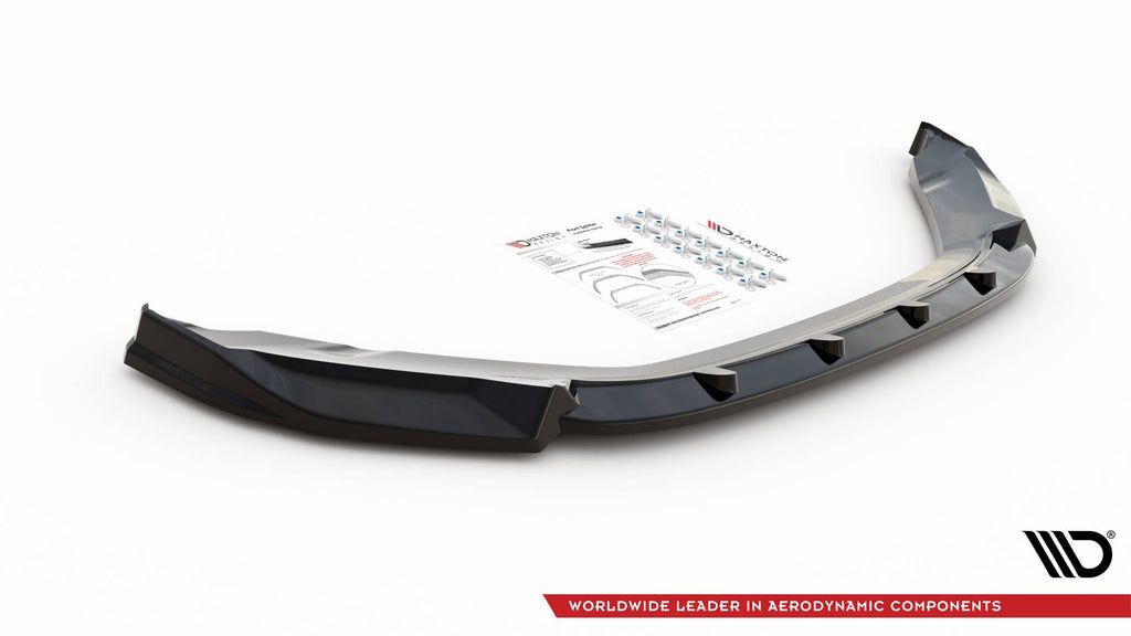 Prelungire splitter bara fata Skoda Kodiaq Mk1 Facelift 2019- v2 - Maxton Design