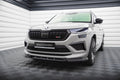 Prelungire splitter bara fata Skoda Kodiaq RS Mk1 Facelift 2021-2023 v5 - Maxton Design