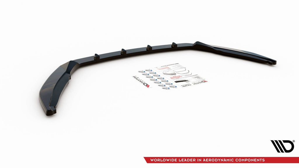 Prelungire splitter bara fata Skoda Octavia Mk3 Facelift 2016-2020 v18 - Maxton Design