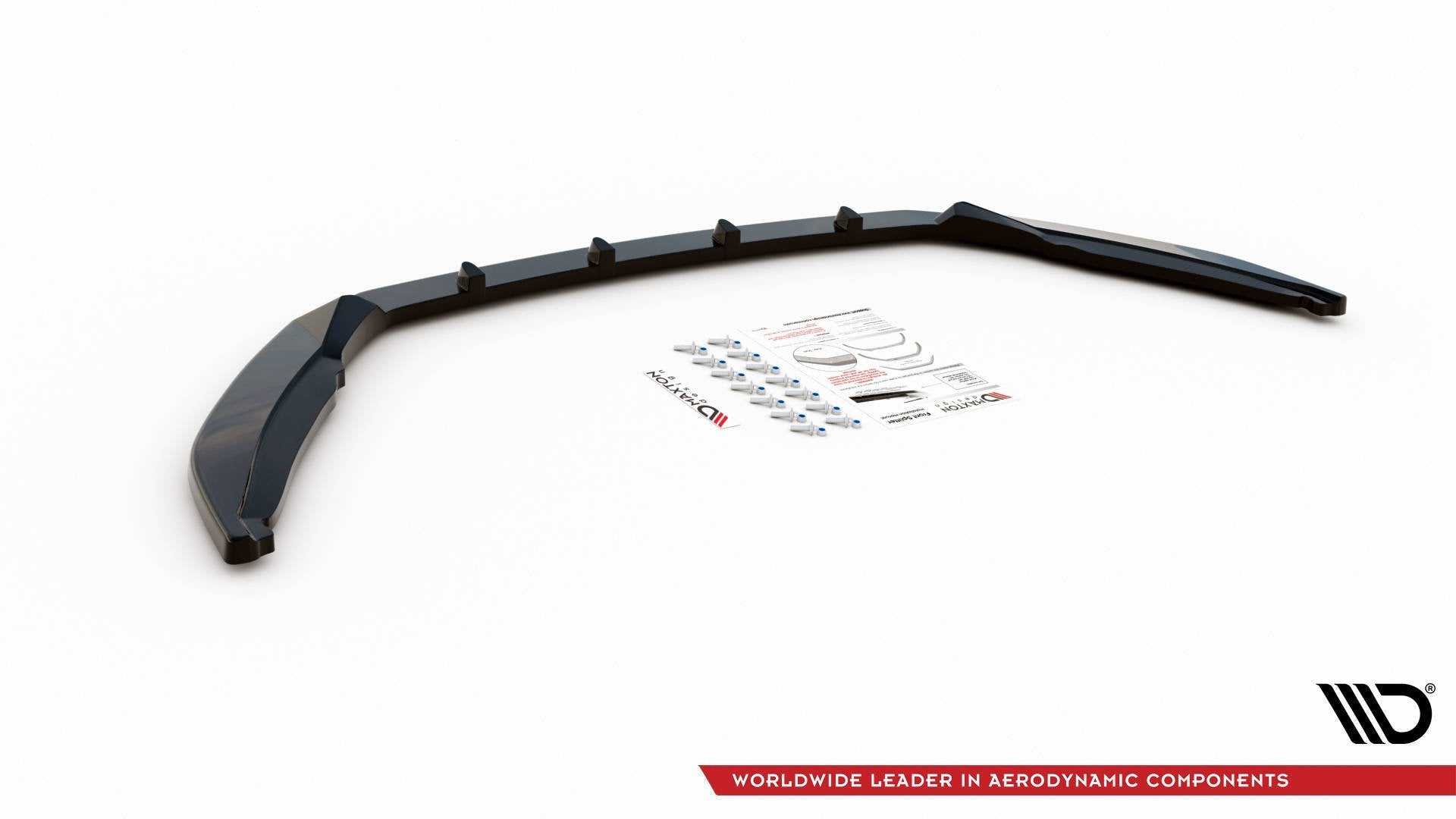 Prelungire splitter bara fata Skoda Octavia Mk3 Facelift 2016-2020 v18 - Maxton Design
