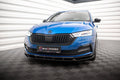 Prelungire splitter bara fata Skoda Octavia Sportline Mk4 2019- v20 - Maxton Design