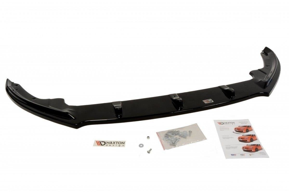Prelungire splitter bara fata Skoda Rapid 2013- v1 - Maxton Design