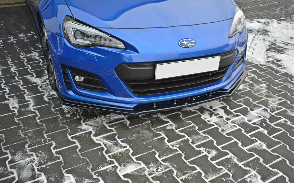Prelungire splitter bara fata Subaru BRZ Facelift 2017- v2 - Maxton Design