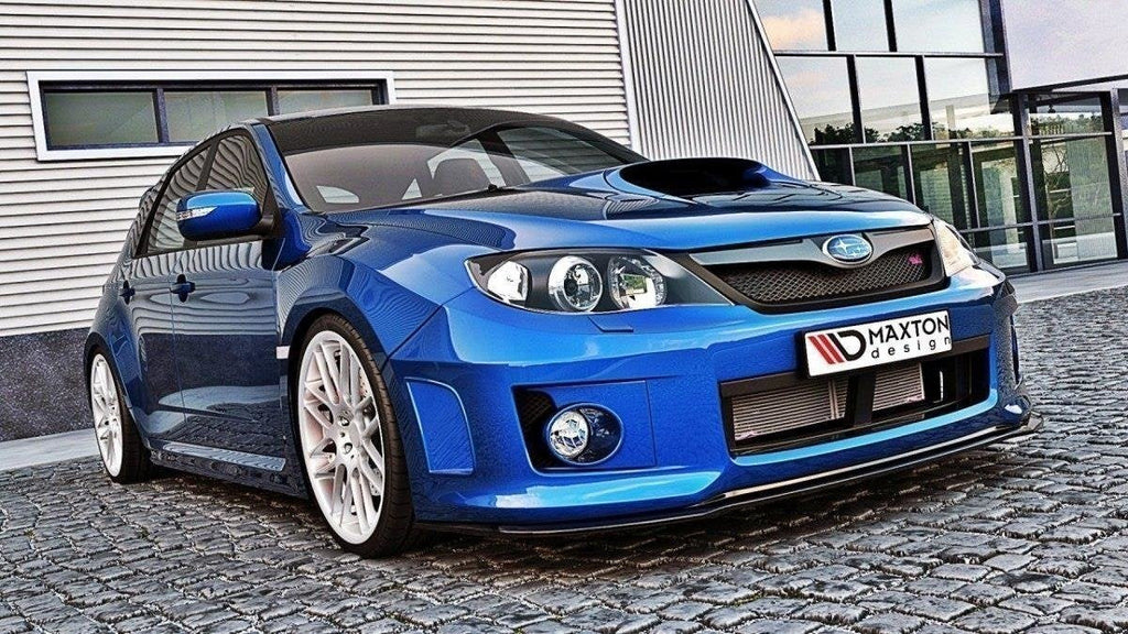 Prelungire splitter bara fata Subaru Impreza Mk3 WRX STI 2011-2014 v9 - Maxton Design