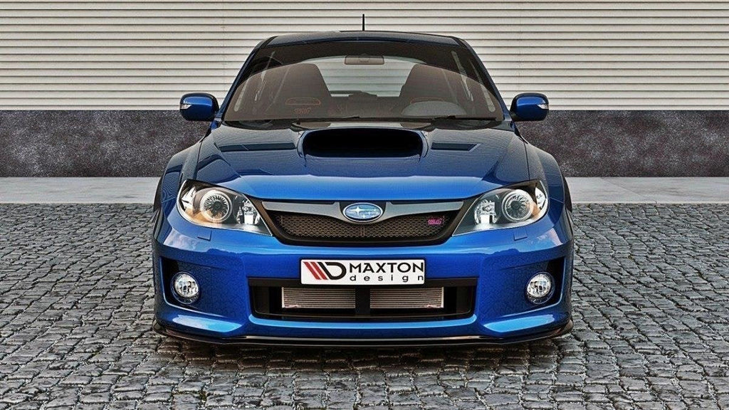 Prelungire splitter bara fata Subaru Impreza Mk3 WRX STI 2011-2014 v9 - Maxton Design
