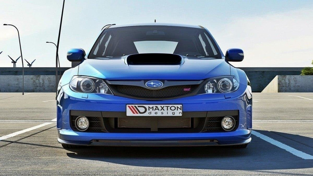 Prelungire splitter bara fata Subaru Impreza Mk3 WRX STI 2009-2011 v10 - Maxton Design