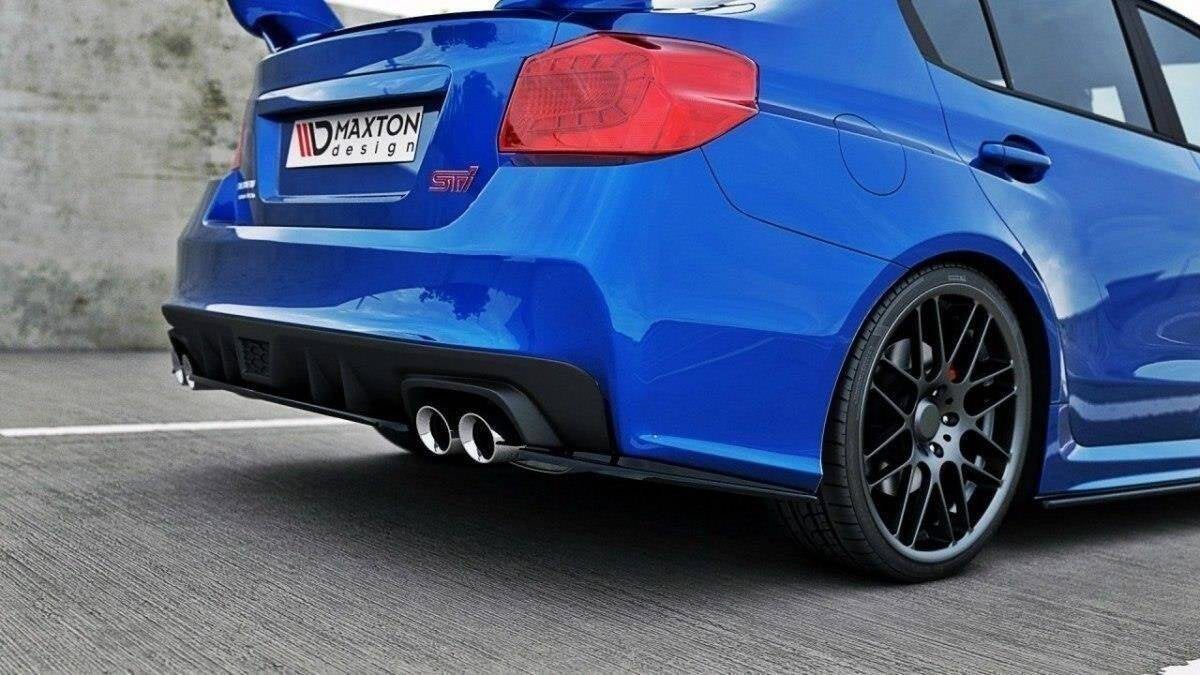 Prelungire splitter bara spate Subaru Impreza Mk4 WRX STI 2014-2016 v8 - Maxton Design