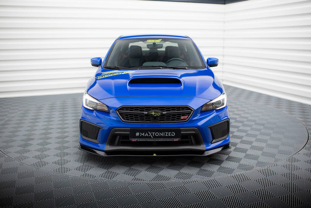 Prelungire splitter bara fata Subaru WRX STI Mk1 2014-2021 v1 - Maxton Design