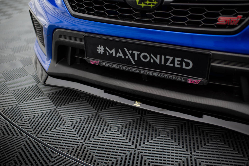 Prelungire splitter bara fata Subaru WRX STI Mk1 2014-2021 v1 - Maxton Design
