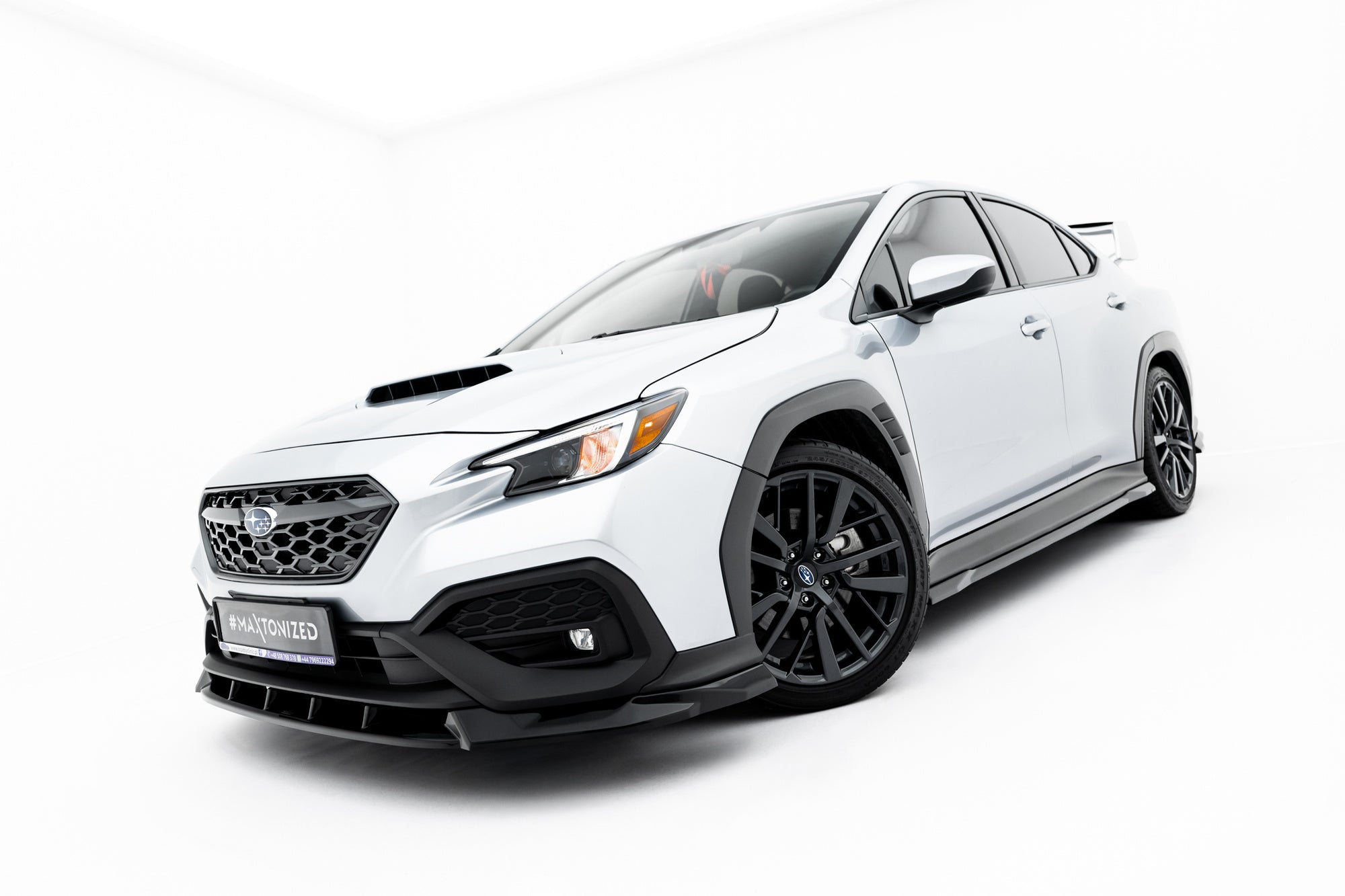 Prelungire splitter bara fata Subaru WRX STI Mk2 2021- v1 - Maxton Design