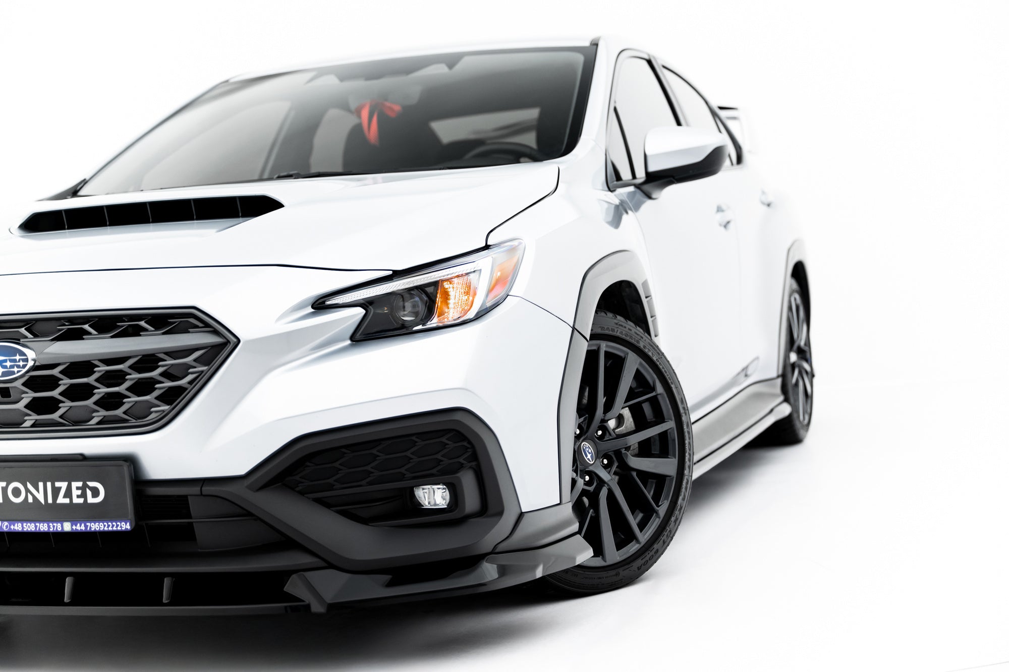 Prelungire splitter bara fata Subaru WRX STI Mk2 2021- v1 - Maxton Design
