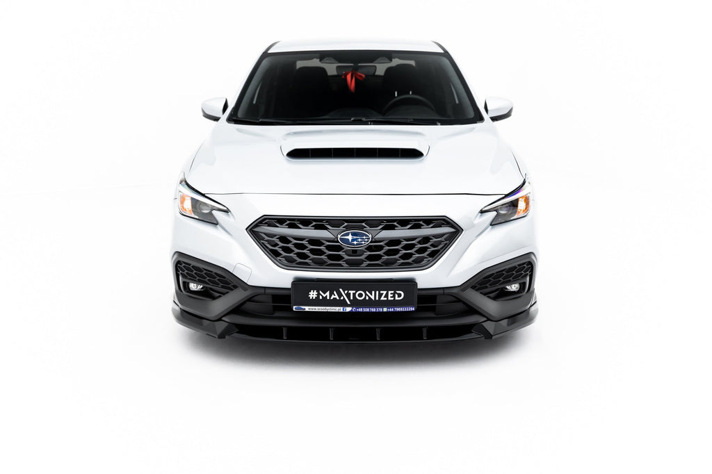 Prelungire splitter bara fata Subaru WRX STI Mk2 2021- v1 - Maxton Design