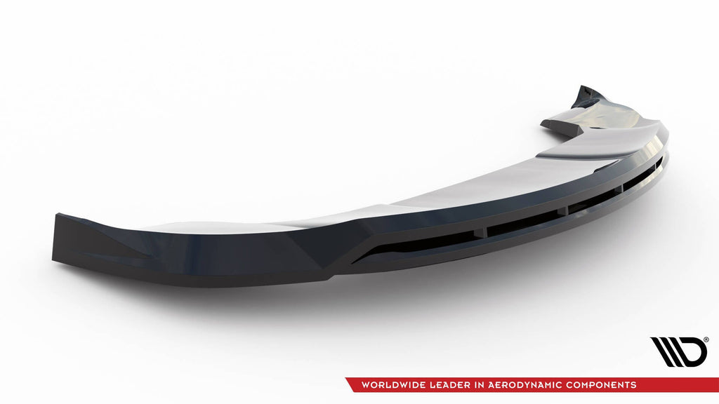 Prelungire splitter bara fata Tesla Model X Mk1 Facelift 2021- v3 - Maxton Design