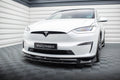 Prelungire splitter bara fata Tesla Model X Mk1 Facelift 2021- v3 - Maxton Design