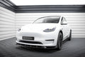 Prelungire splitter bara fata Tesla Model Y 2020- v1 - Maxton Design