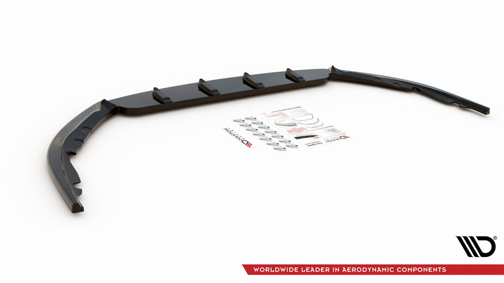 Prelungire splitter bara fata Toyota Avensis Mk3 Facelift 2015-2018 v1 - Maxton Design