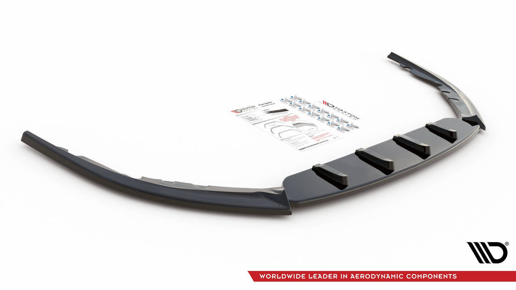 Prelungire splitter bara fata Toyota Avensis Mk3 Facelift 2015-2018 v1 - Maxton Design
